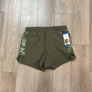NWT Hurley Green Shorts  Floral Woman Size Large